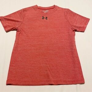 Under Armour Short Sleeve Shirt Youth Large Heatgear Loose Tshirt